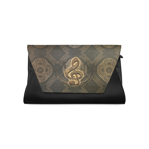 Decorative clef, music Clutch Bag (Model 1630)