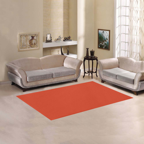 Tangerine Tango Area Rug 5'x3'3''