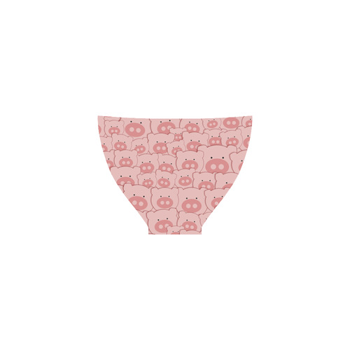 Pink Piggy Pigs Custom Bikini Swimsuit