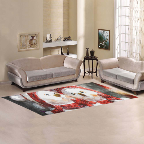 Snowman20161002 Area Rug 9'6''x3'3''