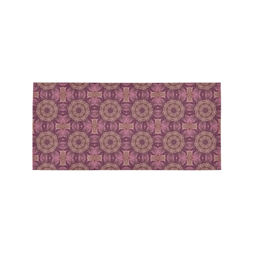 Mauve Doily Area Rug 7'x3'3''