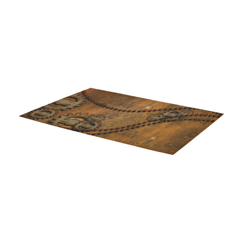 Noble steampunk Area Rug 7'x3'3''