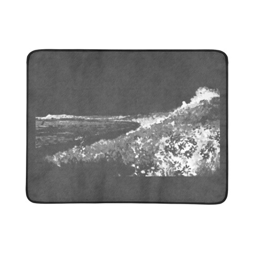 Beach Chalkboard Beach Mat 78"x 60"