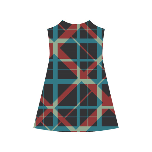 Plaid I Alcestis Slip Dress (Model D05)