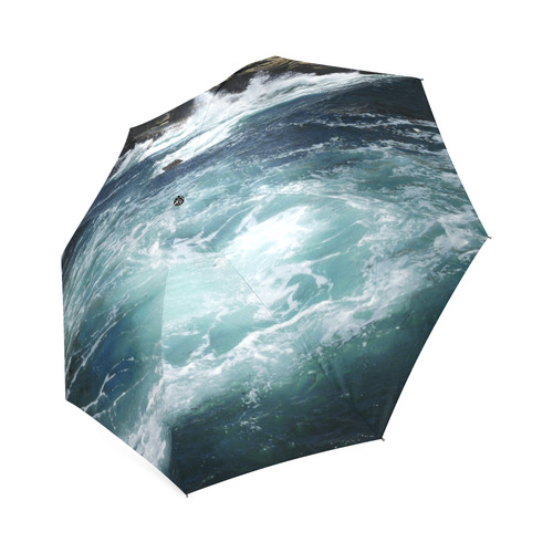 Ocean & Rocks Foldable Umbrella (Model U01)