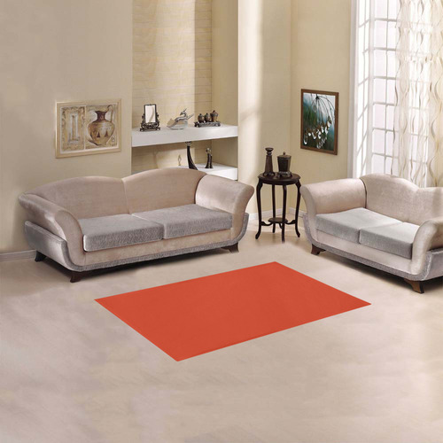 Tangerine Tango Area Rug 2'7"x 1'8‘’