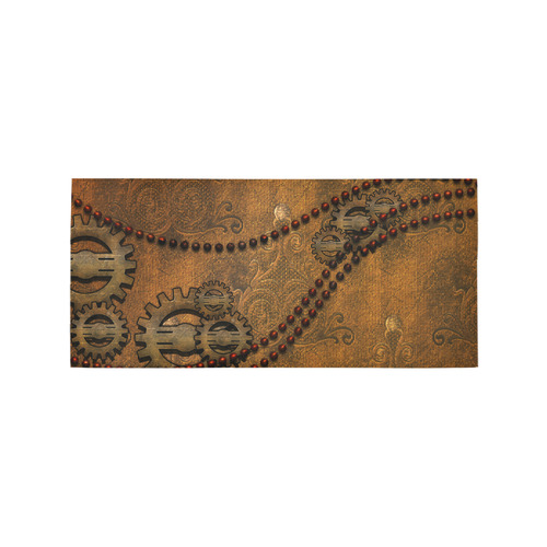 Noble steampunk Area Rug 7'x3'3''