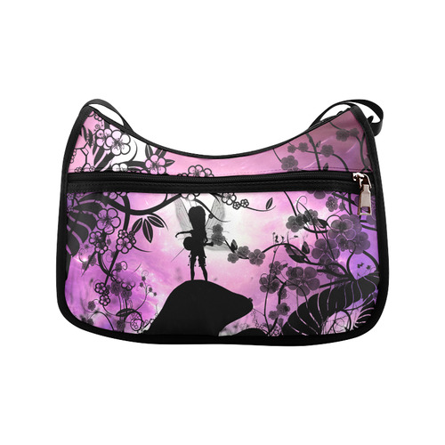 Playing fairy, fantasy forest Crossbody Bags (Model 1616)