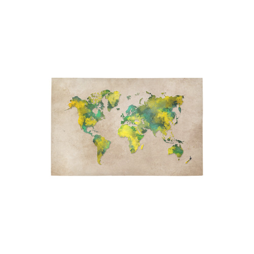 world map 11 Area Rug 2'7"x 1'8‘’