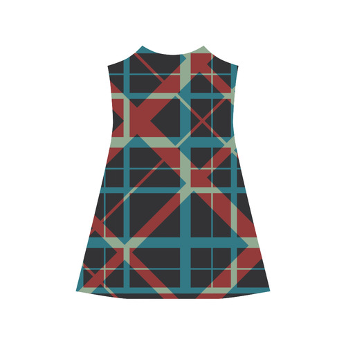 Plaid I Alcestis Slip Dress (Model D05)