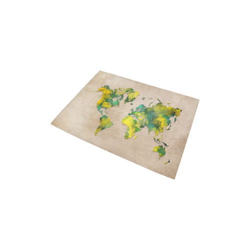 world map 11 Area Rug 2'7"x 1'8‘’