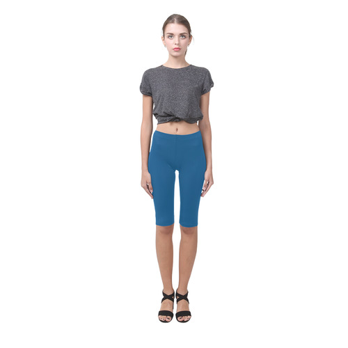 Snorkel Blue Hestia Cropped Leggings (Model L03)