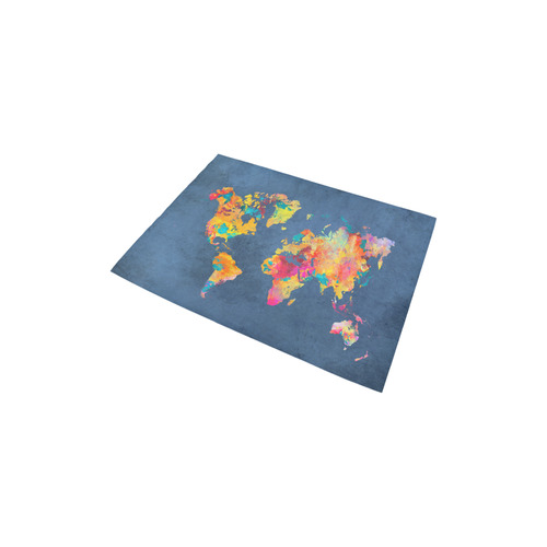 world map 18 Area Rug 2'7"x 1'8‘’
