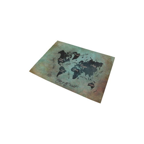 world map Area Rug 2'7"x 1'8‘’