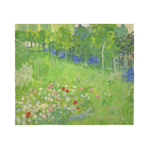 Van Gogh Daubigny's Garden Fine Nature Art Cotton Linen Wall Tapestry 60"x 51"