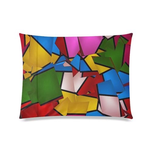 Lightning Pattern by Artdream Custom Zippered Pillow Case 20"x26"(Twin Sides)