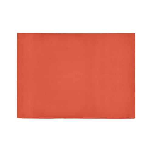 Tangerine Tango Area Rug7'x5'