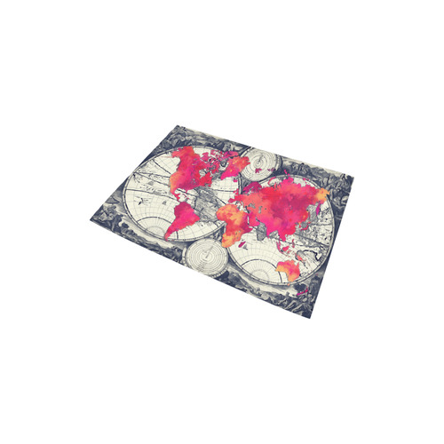 world map 28 Area Rug 2'7"x 1'8‘’