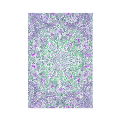 mandala oct 2016-9 Cotton Linen Wall Tapestry 60"x 90"