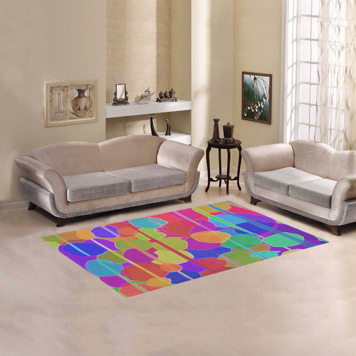 Holiday Ornaments Modern Colorful Abstract Art