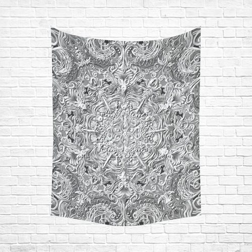 mandala oct 2016-12 Cotton Linen Wall Tapestry 60"x 80"