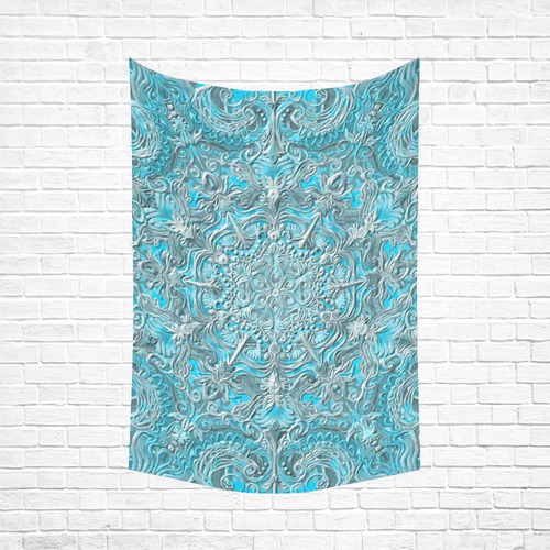 mandala oct 2016-14 Cotton Linen Wall Tapestry 60"x 90"