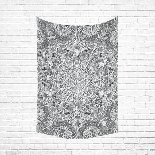 mandala oct 2016-12 Cotton Linen Wall Tapestry 60"x 90"