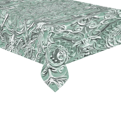 mandala oct 2016-18 Cotton Linen Tablecloth 60"x 104"