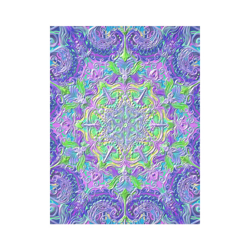 mandala oct 2016-4 Cotton Linen Wall Tapestry 60"x 80"