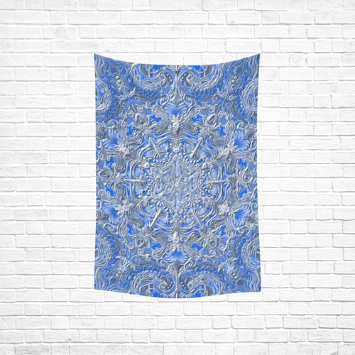 mandala oct 2016-15 Cotton Linen Wall Tapestry 40"x 60"