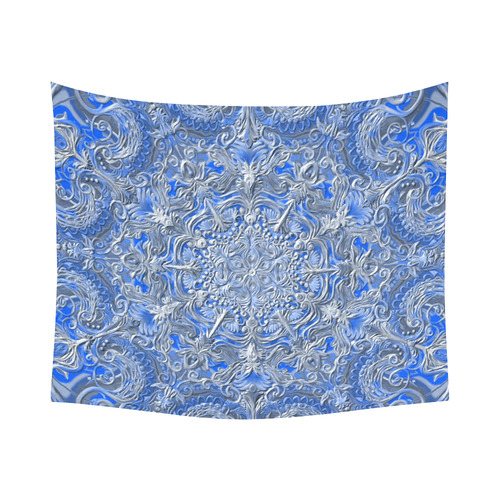 mandala oct 2016-15 Cotton Linen Wall Tapestry 60"x 51"