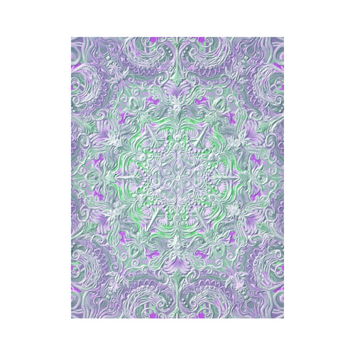 mandala oct 2016-9 Cotton Linen Wall Tapestry 60"x 80"