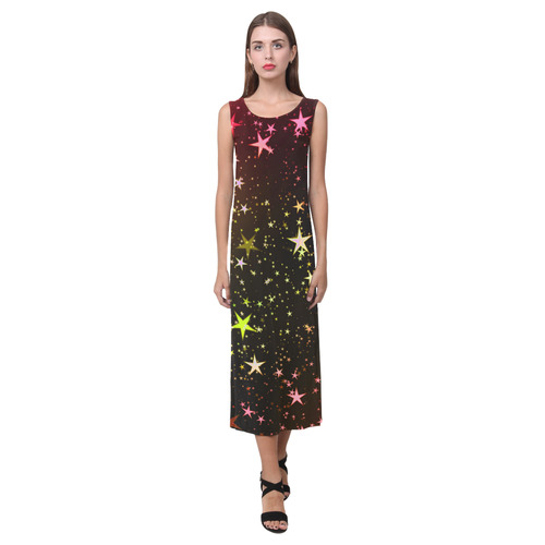 Stars 20160903 Phaedra Sleeveless Open Fork Long Dress (Model D08)