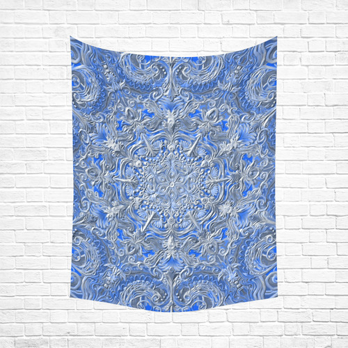 mandala oct 2016-15 Cotton Linen Wall Tapestry 60"x 80"