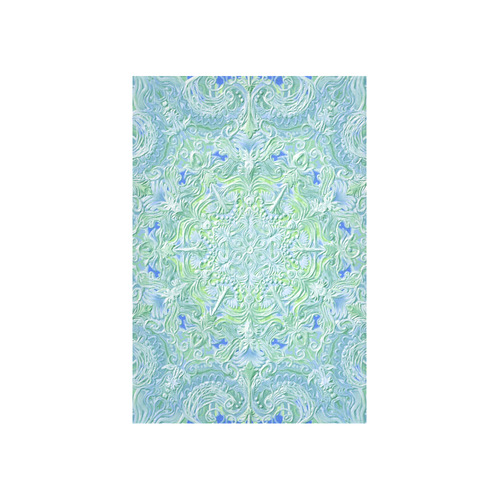 mandala oct 2016-11 Cotton Linen Wall Tapestry 40"x 60"