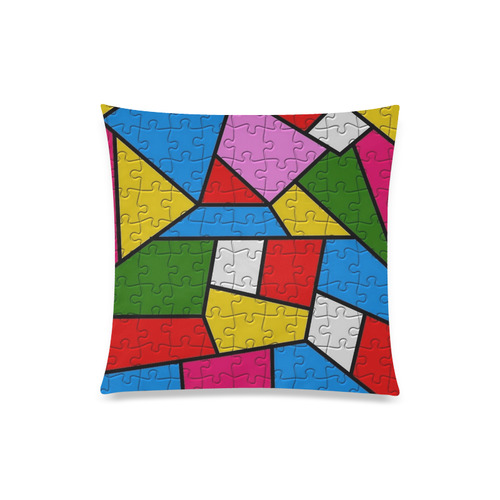 Puzzle Dream by Popart Lover Custom Zippered Pillow Case 20"x20"(Twin Sides)