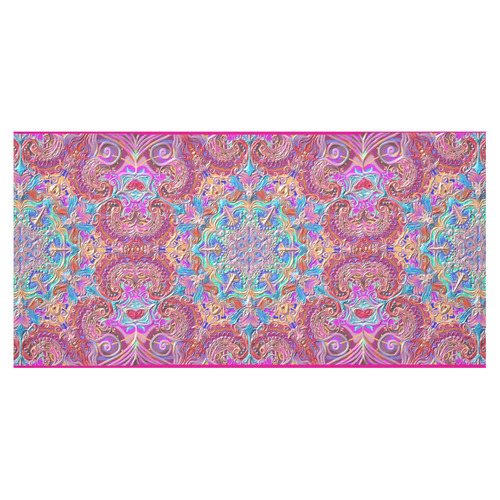 mandala oct 2016-1 Cotton Linen Tablecloth 60"x120"