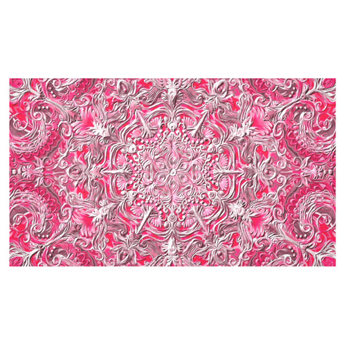 mandala oct 2016-17 Cotton Linen Tablecloth 60"x 104"