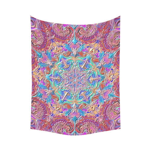 mandala oct 2016-1 Cotton Linen Wall Tapestry 60"x 80"