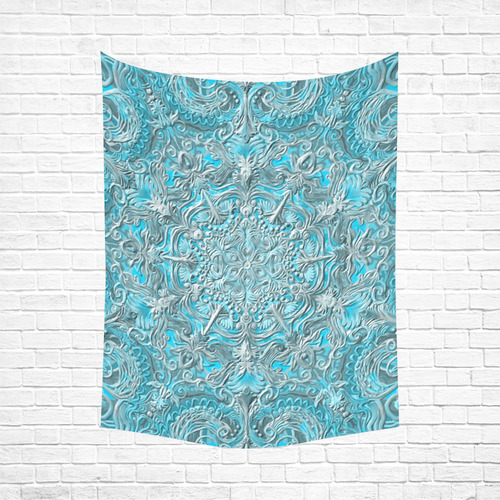 mandala oct 2016-14 Cotton Linen Wall Tapestry 60"x 80"