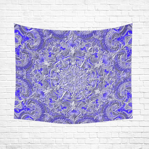 mandala oct 2016-16 Cotton Linen Wall Tapestry 60"x 51"