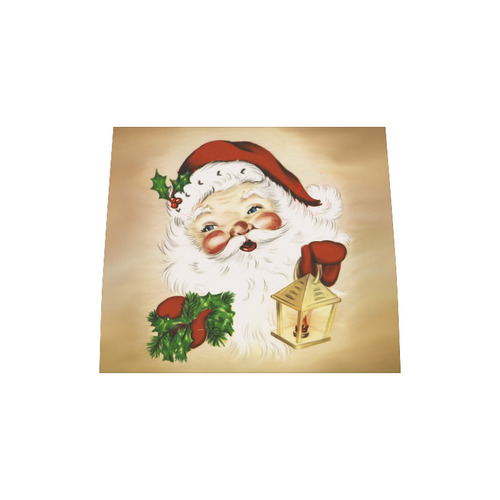 A cute Santa Claus with a mistletoe and a latern Boston Handbag (Model 1621)
