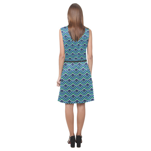 sweet pattern 19A Eos Women's Sleeveless Dress (Model D01)