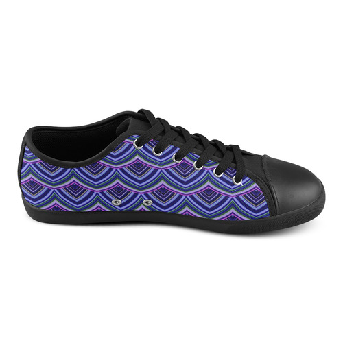 sweet pattern 19B Canvas Shoes for Women/Large Size (Model 016)