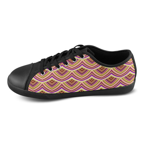 sweet pattern 19F Canvas Shoes for Women/Large Size (Model 016)