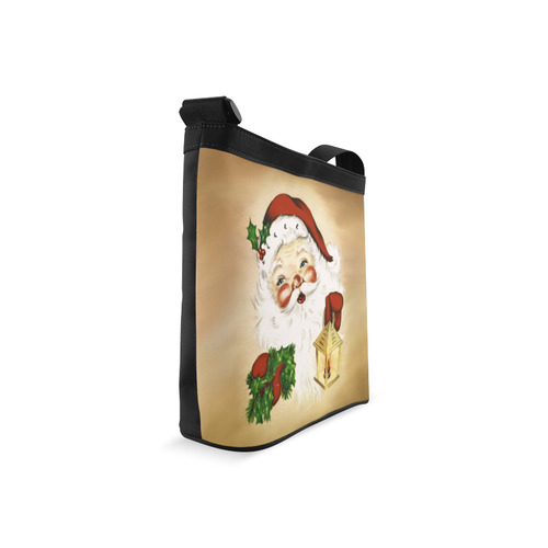 A cute Santa Claus with a mistletoe and a latern Crossbody Bags (Model 1613)