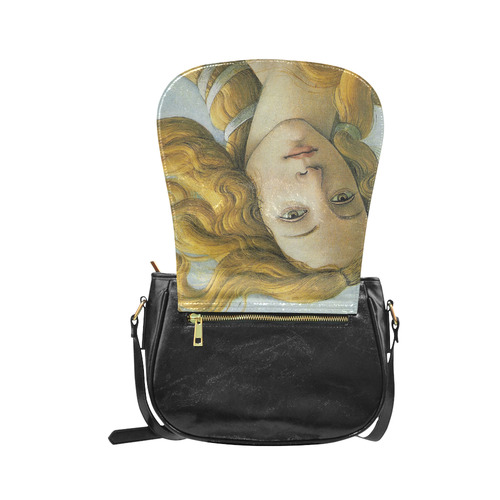 Botticelli Birth of Venus Fine Art Classic Saddle Bag/Small (Model 1648)