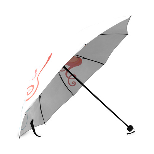 Mingle, abstract painting, women Foldable Umbrella (Model U01)