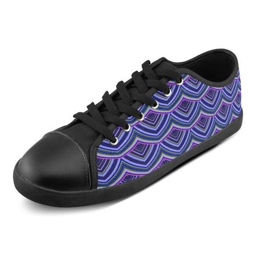sweet pattern 19B Canvas Shoes for Women/Large Size (Model 016)
