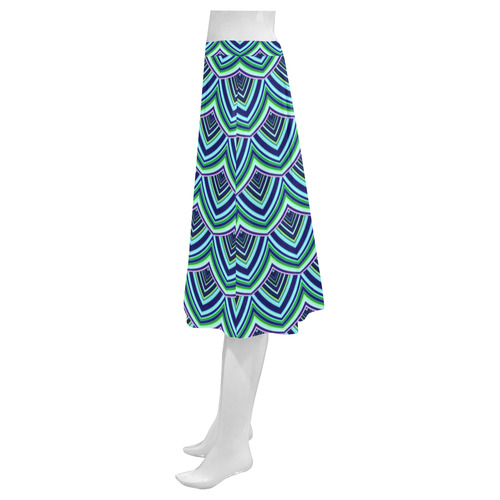 sweet pattern 19A Mnemosyne Women's Crepe Skirt (Model D16)